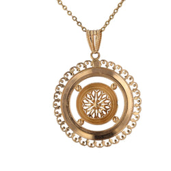 Pendentif en or rose - Castafiore