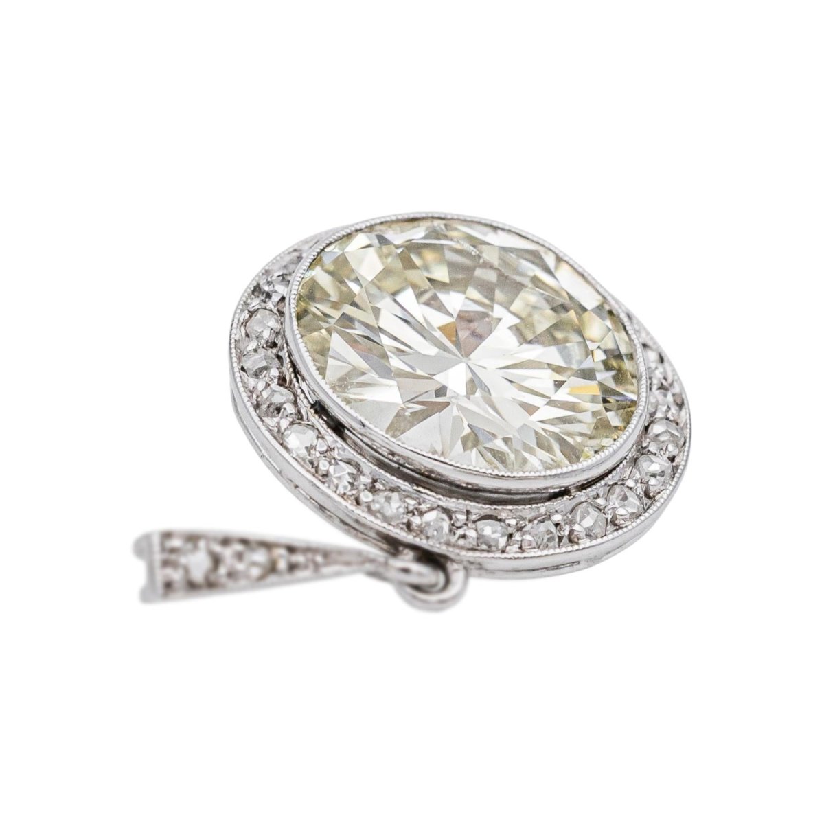 Pendentif en platine et diamants - Castafiore
