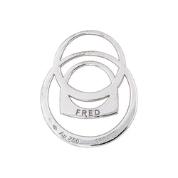 Pendentif FRED "Success" en or blanc - Castafiore