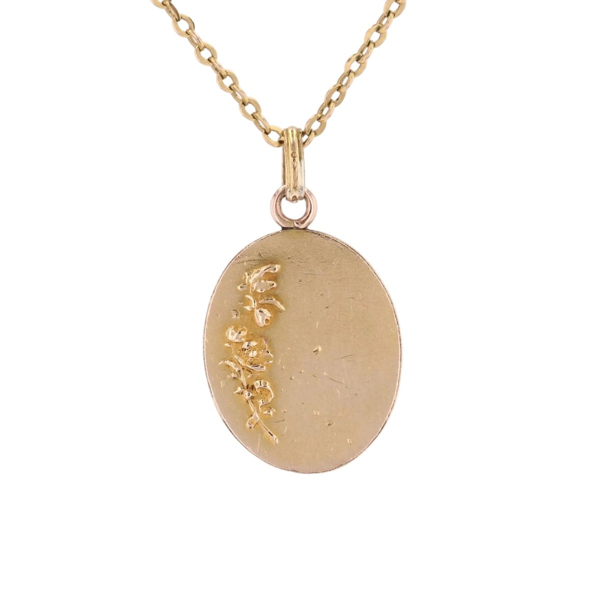 Pendentif KARO en or jaune - Castafiore
