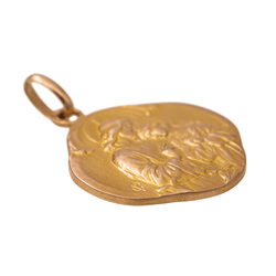 Pendentif Médaille religieuse Or jaune - Castafiore