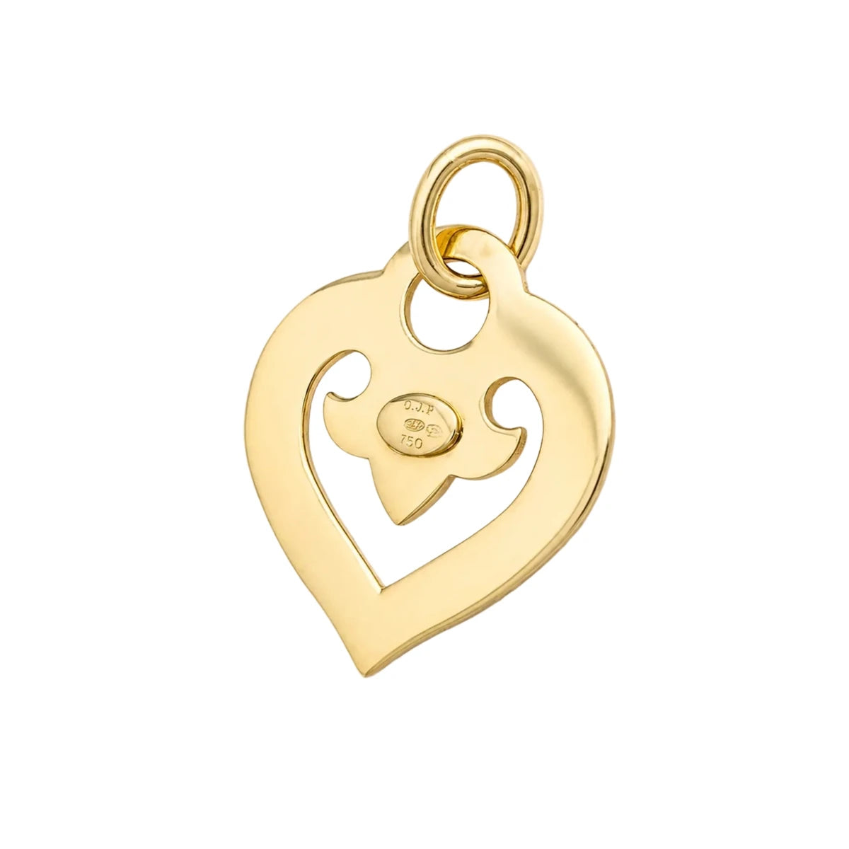 Pendentif O.J. PERRIN en or jaune - Castafiore