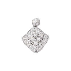 Pendentif Or blanc Diamant - Castafiore