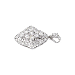 Pendentif Or blanc Diamant - Castafiore