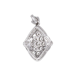 Pendentif Or blanc Diamant - Castafiore