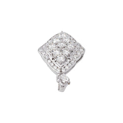 Pendentif Or blanc Diamant - Castafiore