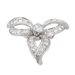 Pendentif Or blanc Diamant - Castafiore