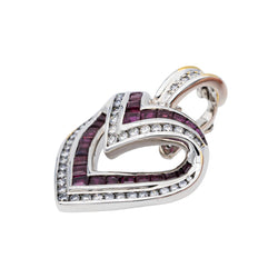 Pendentif Or blanc Diamant - Castafiore