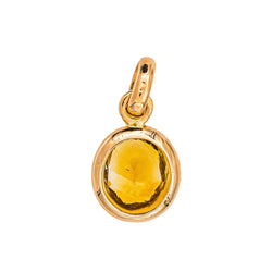 Pendentif Or jaune Citrine - Castafiore