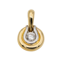Pendentif Or jaune Diamant - Castafiore