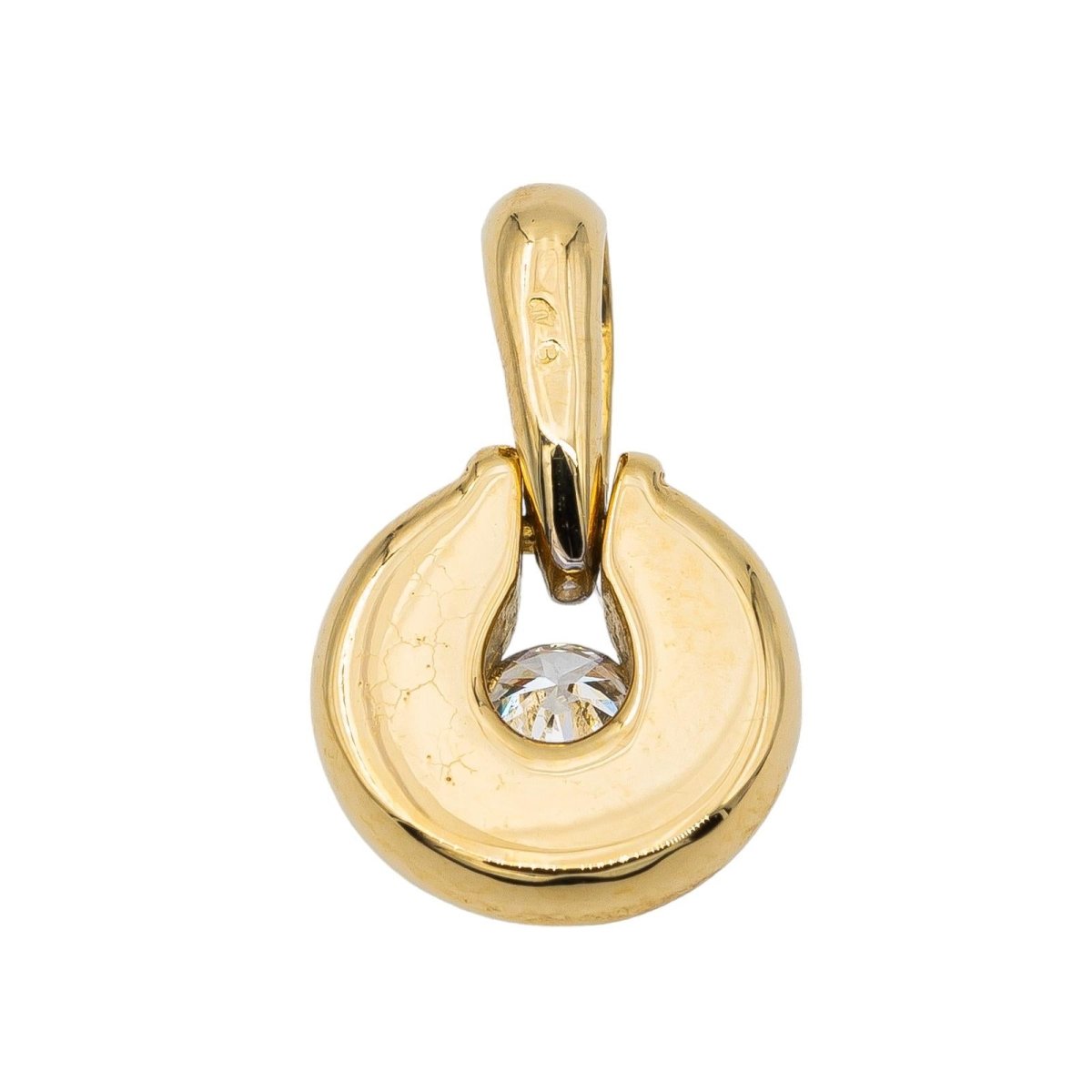 Pendentif Or jaune Diamant - Castafiore