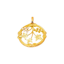 Pendentif Or jaune Perle - Castafiore