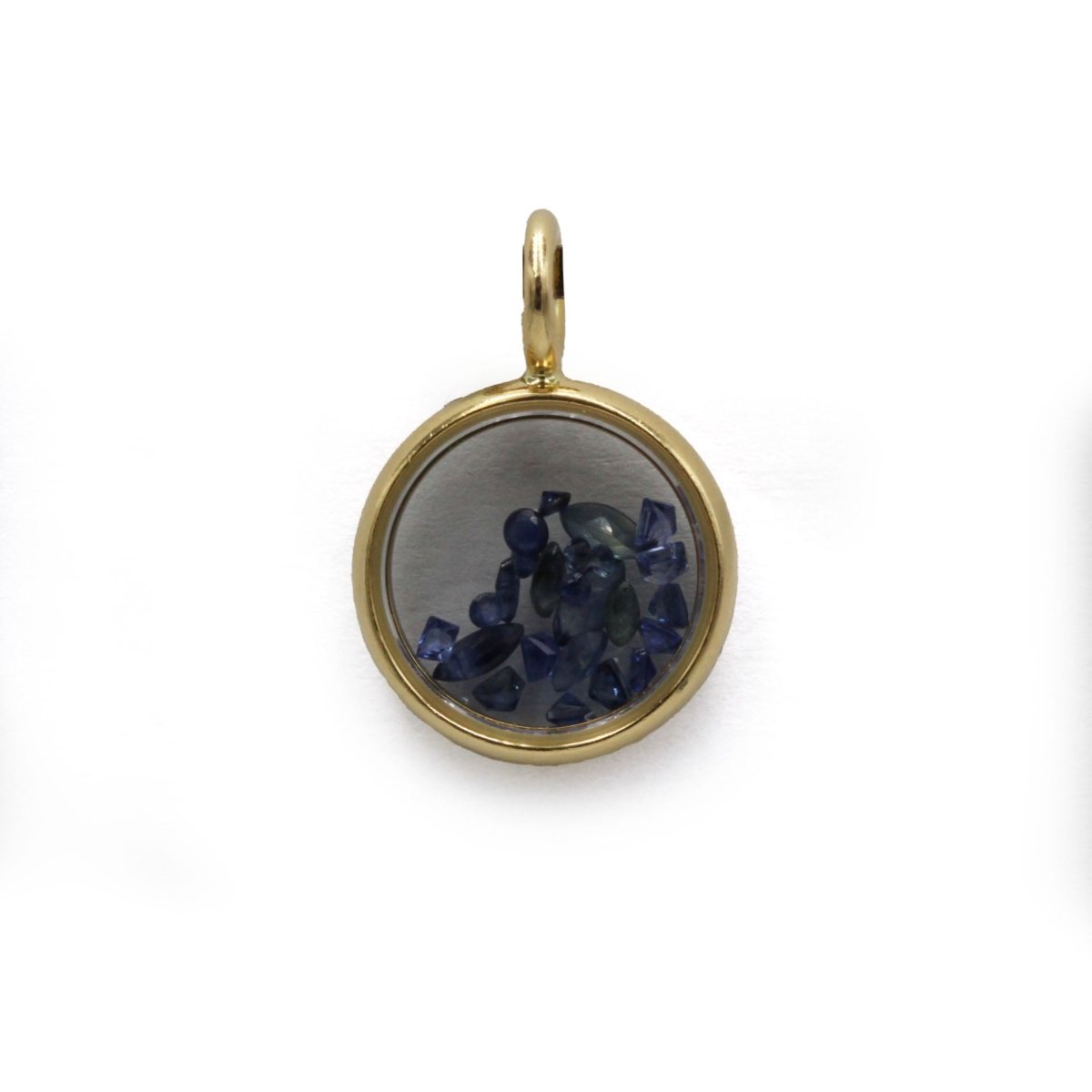 Pendentif Or Saphirs Mini Chivor - Aurélie Bidermann - Castafiore