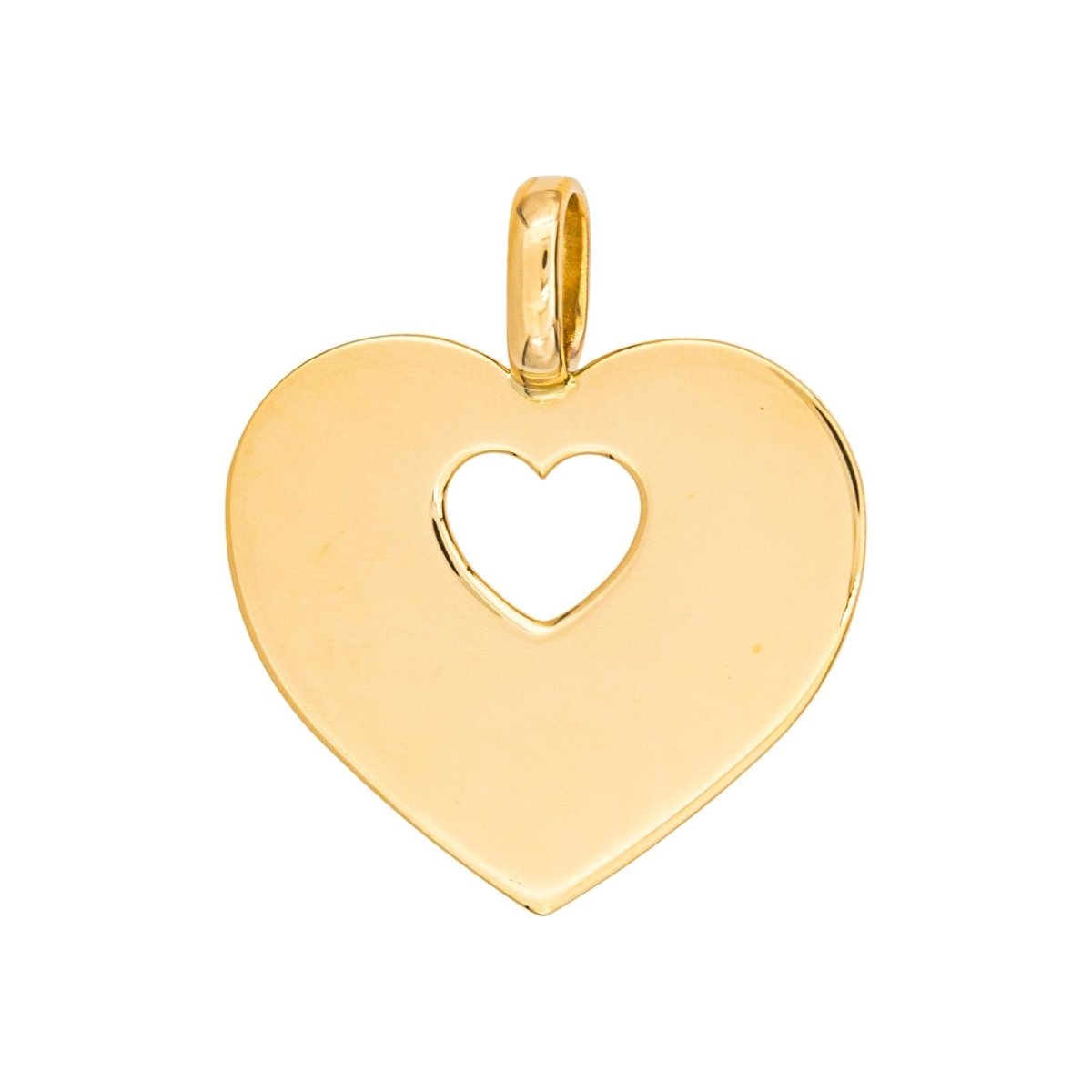 Pendentif POIRAY "Cœur" en or jaune - Castafiore
