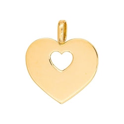 Pendentif POIRAY "Cœur" en or jaune - Castafiore