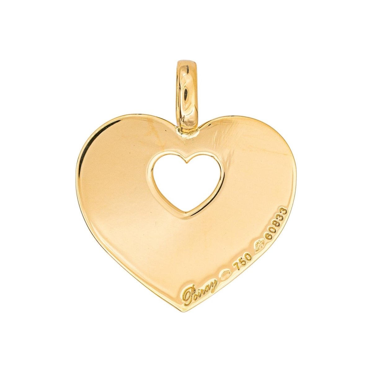 Pendentif POIRAY "Cœur" en or jaune - Castafiore
