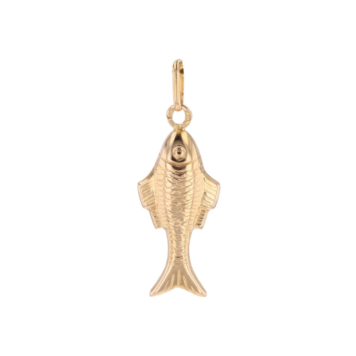 Pendentif poisson en or jaune - Castafiore