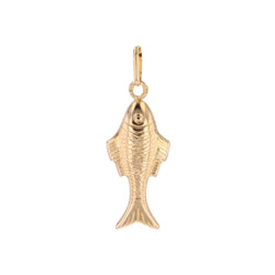 Pendentif poisson en or jaune - Castafiore
