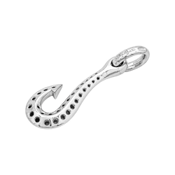 Pendentif POMELLATO "Amo" en or blanc et diamants - Castafiore