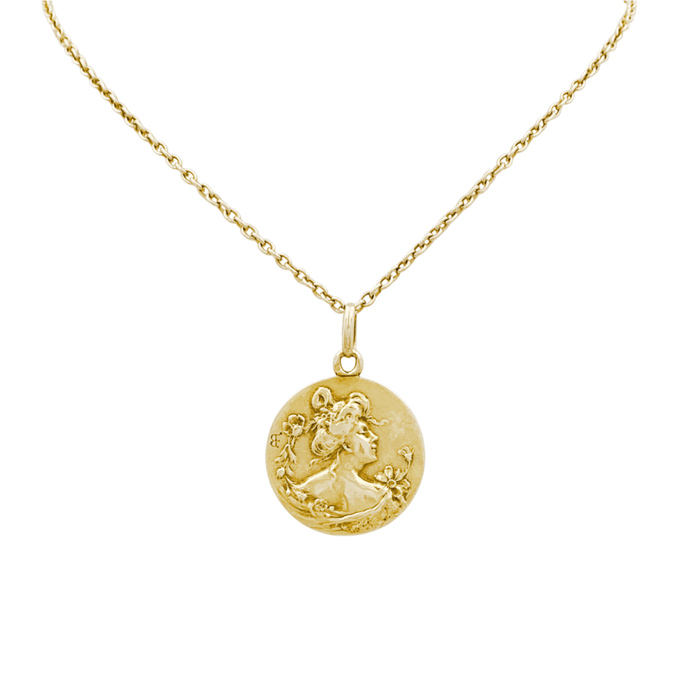 Pendentif PROSPER en or jaune - Castafiore