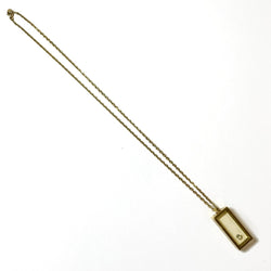 Pendentif « rectangle » en or jaune - Castafiore