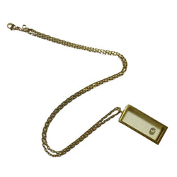 Pendentif « rectangle » en or jaune - Castafiore