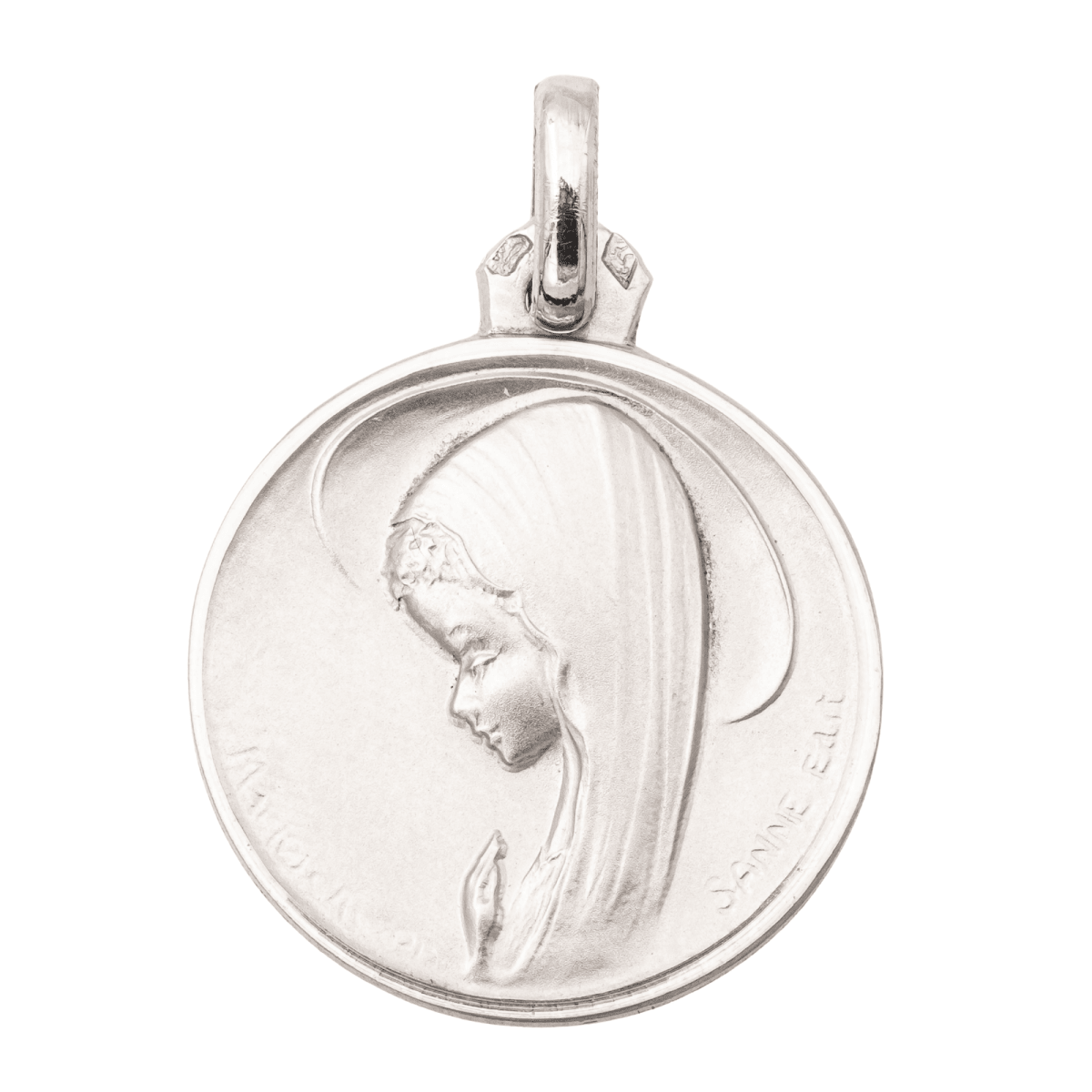 Pendentif Religieux Or blanc - Castafiore