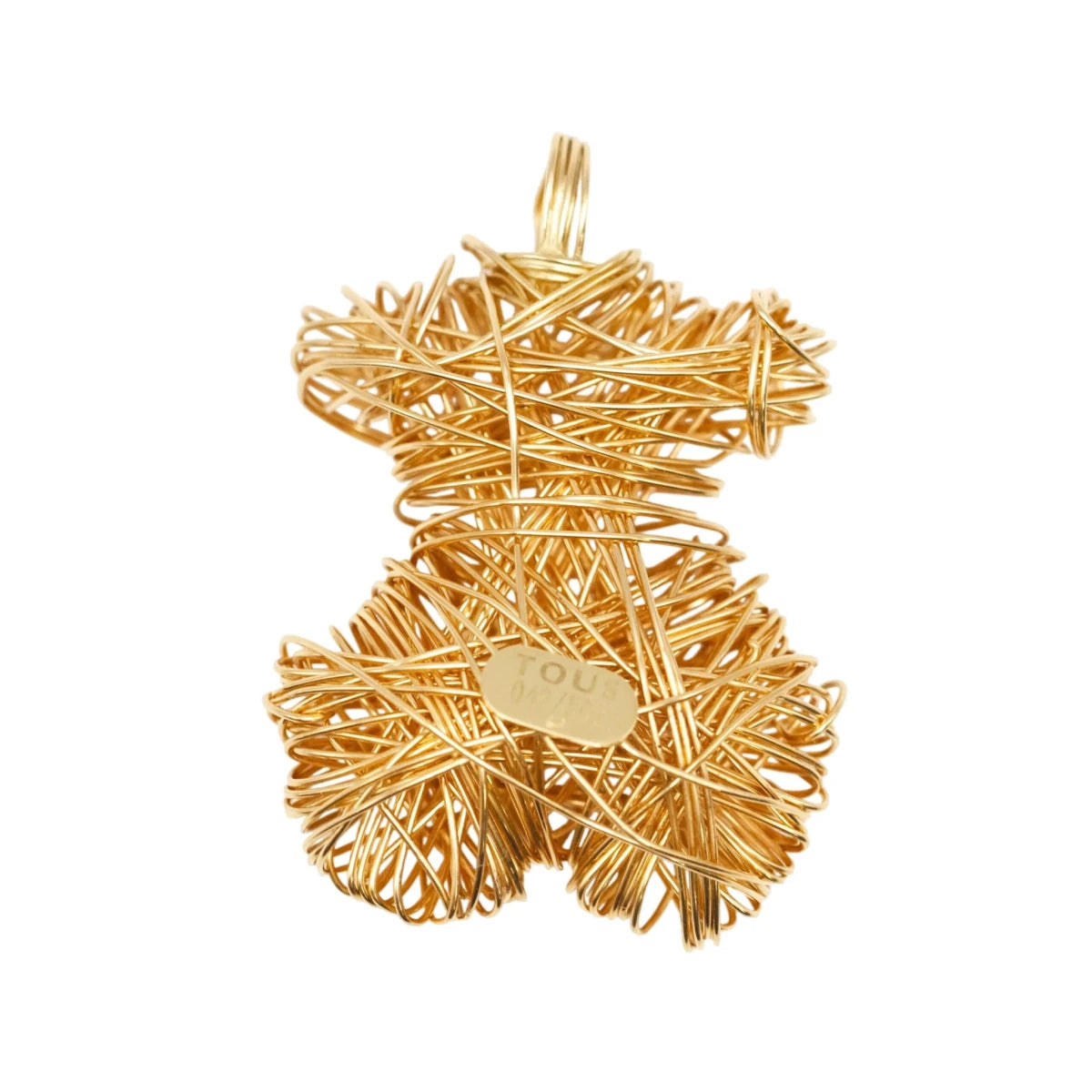 Pendentif TOUS "Hilos" en or jaune - Castafiore