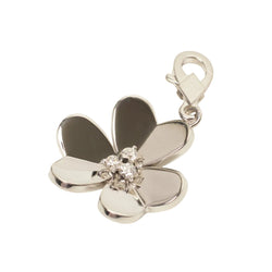 Pendentif VAN CLEEF & ARPELS "Frivole" en or blanc et diamants - Castafiore