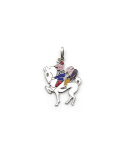 Pendentif VAN CLEEF & ARPELS "Les 3 Inséparables" en émail - Castafiore