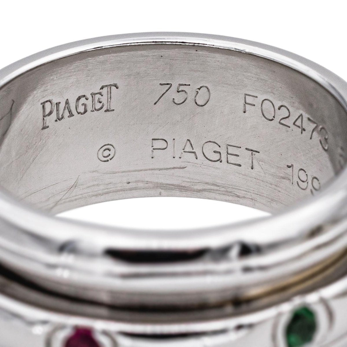Piaget Bague Possession Or blanc Rubis - Castafiore