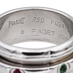 Piaget Bague Possession Or blanc Rubis - Castafiore