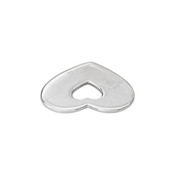 Poiray Pendentif Cœur Cœur Or blanc - Castafiore