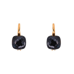 Pomelatto Boucles d'oreilles Nudo Or rose Quartz fumé - Castafiore