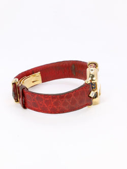 RENE BOIVIN Montre Chrysalide or jaune rubis saphirs diamants - Castafiore