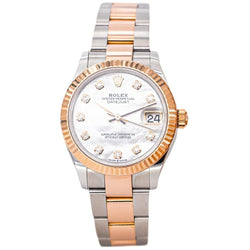 Rolex Montre Datejust Or rose Nacre - Castafiore