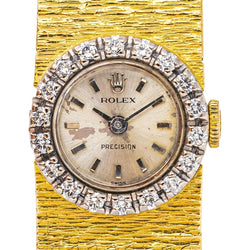 Rolex Montre Or blanc Diamant - Castafiore