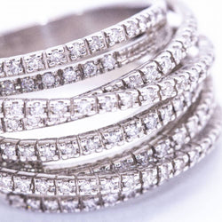 SALVINI Bague SALVINI Collection Crush Diamonds. D'occasion - Castafiore