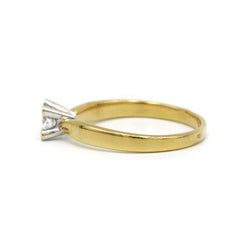 Solitaire - Or & diamant - Castafiore