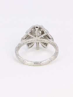 STERLE Bague solitaire platine diamant rond 1.11 carat - Castafiore