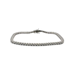 Tennis en or 18 carats sertie de diamants naturels totalisant 2,84 ct - Castafiore
