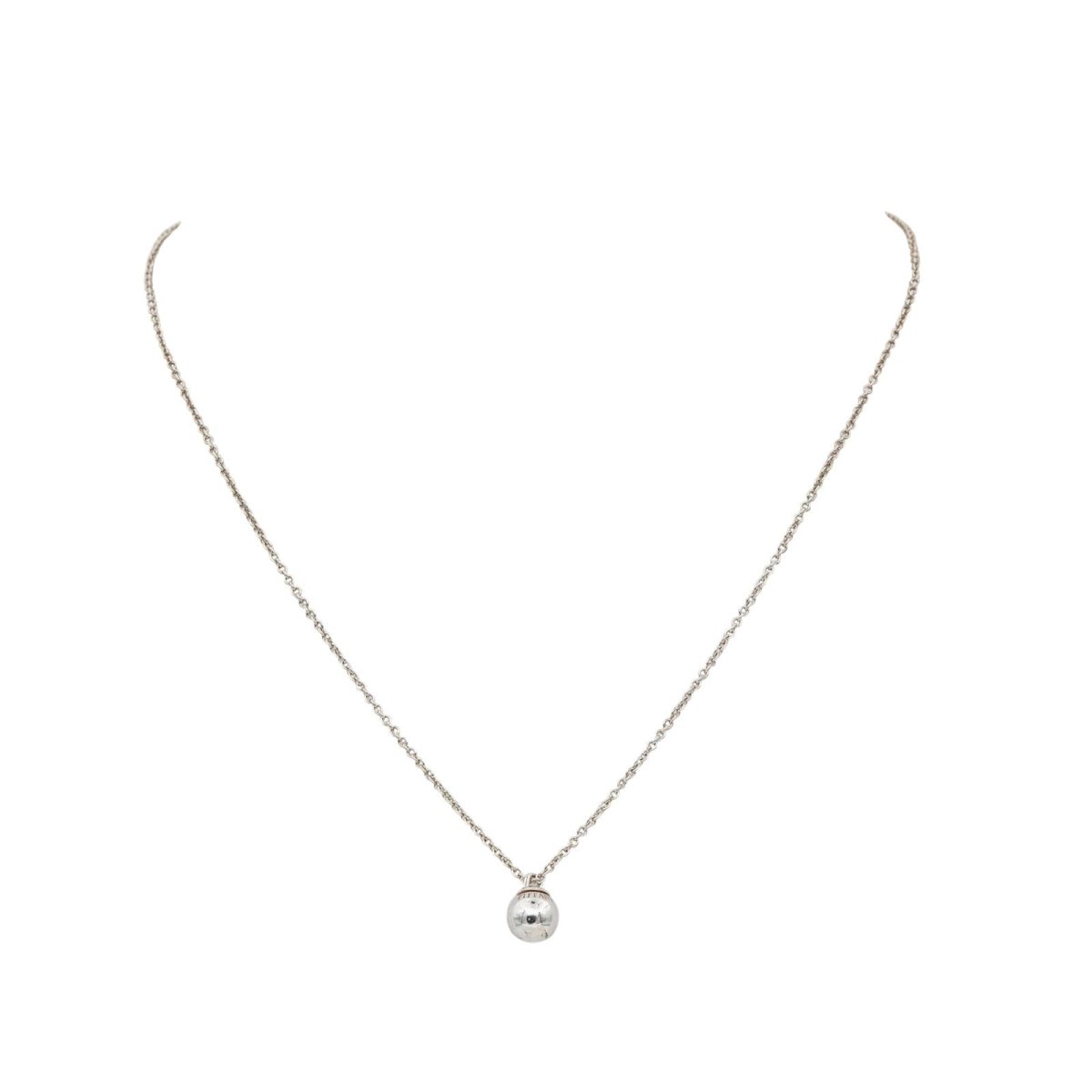 Tiffany & Co Collier Pendentif Ball HardWear Argent - Castafiore