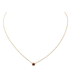 Tiffany & Co Collier Solitaire Color by the Yard Or jaune Rubis - Castafiore