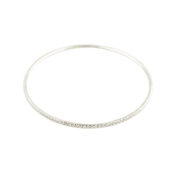 Trois bracelets Joncs en or blanc, or jaune, or rose et diamants - Castafiore