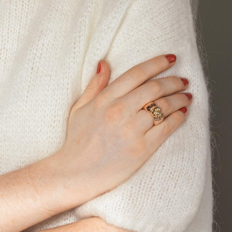 Van Cleef & Arpels Bague Nœud Or rose - Castafiore
