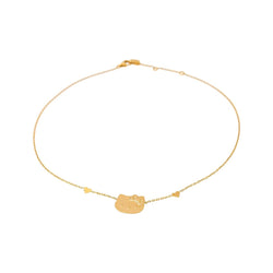 Victoria Casal Collier Hello Kitty Or jaune - Castafiore