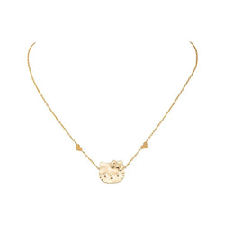 Victoria Casal Collier Hello Kitty Or jaune - Castafiore