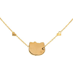 Victoria Casal Collier Hello Kitty Or jaune - Castafiore