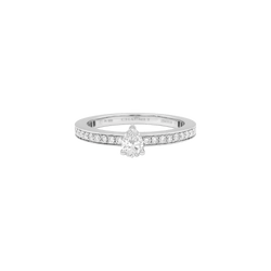 Bague Chaumet "Triomphe de Chaumet", platine, diamants.