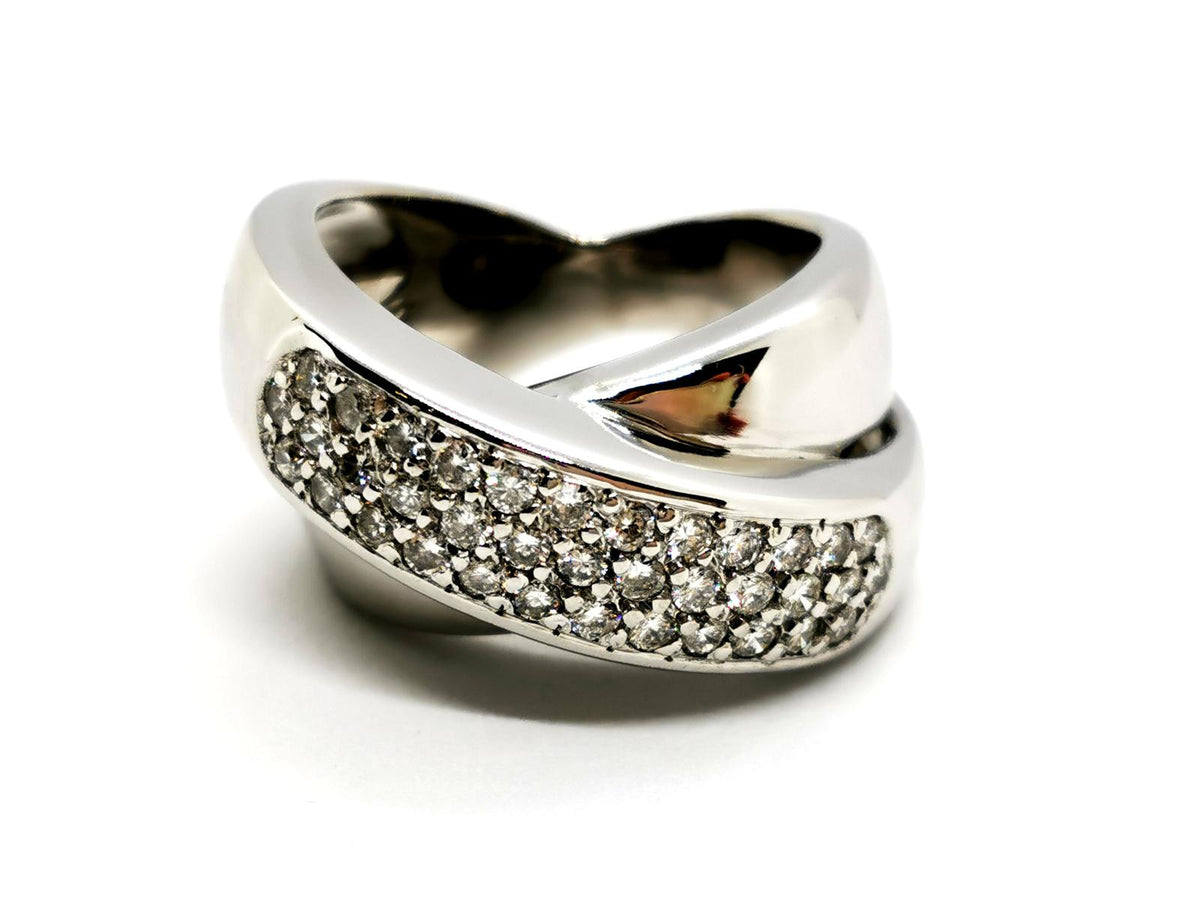 Bague Or blanc Diamant